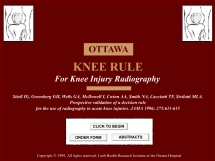 Ottawa Knee Rule Flash