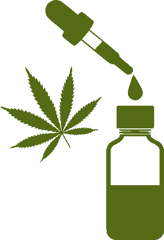 Cannabis oil graphic