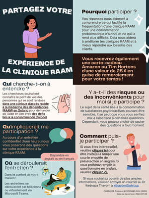 Experience clinique RAAM