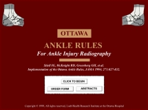 Ottawa Ankle Rules flash