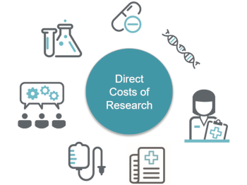 Direct costs of research graphic