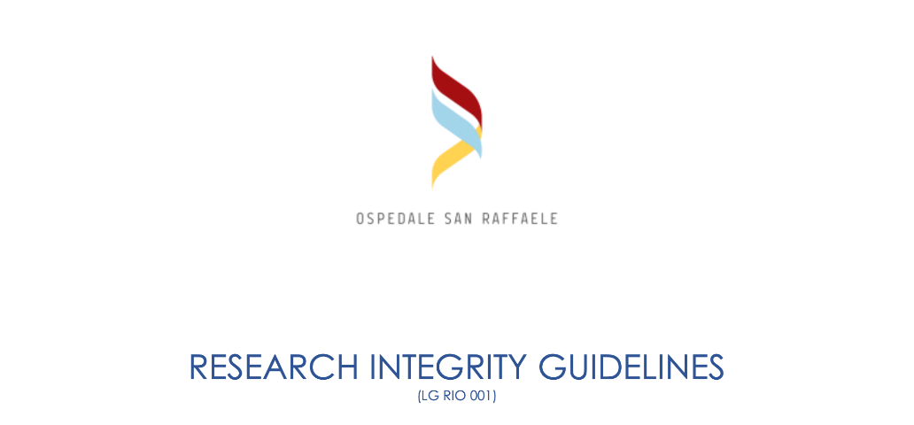 Research Integrity Guidelines