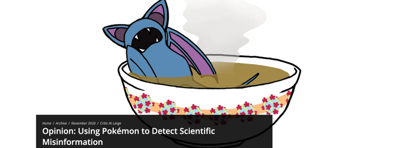 Using pokemon to detect scientific misinformation