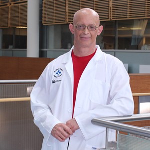 a person in a lab coat