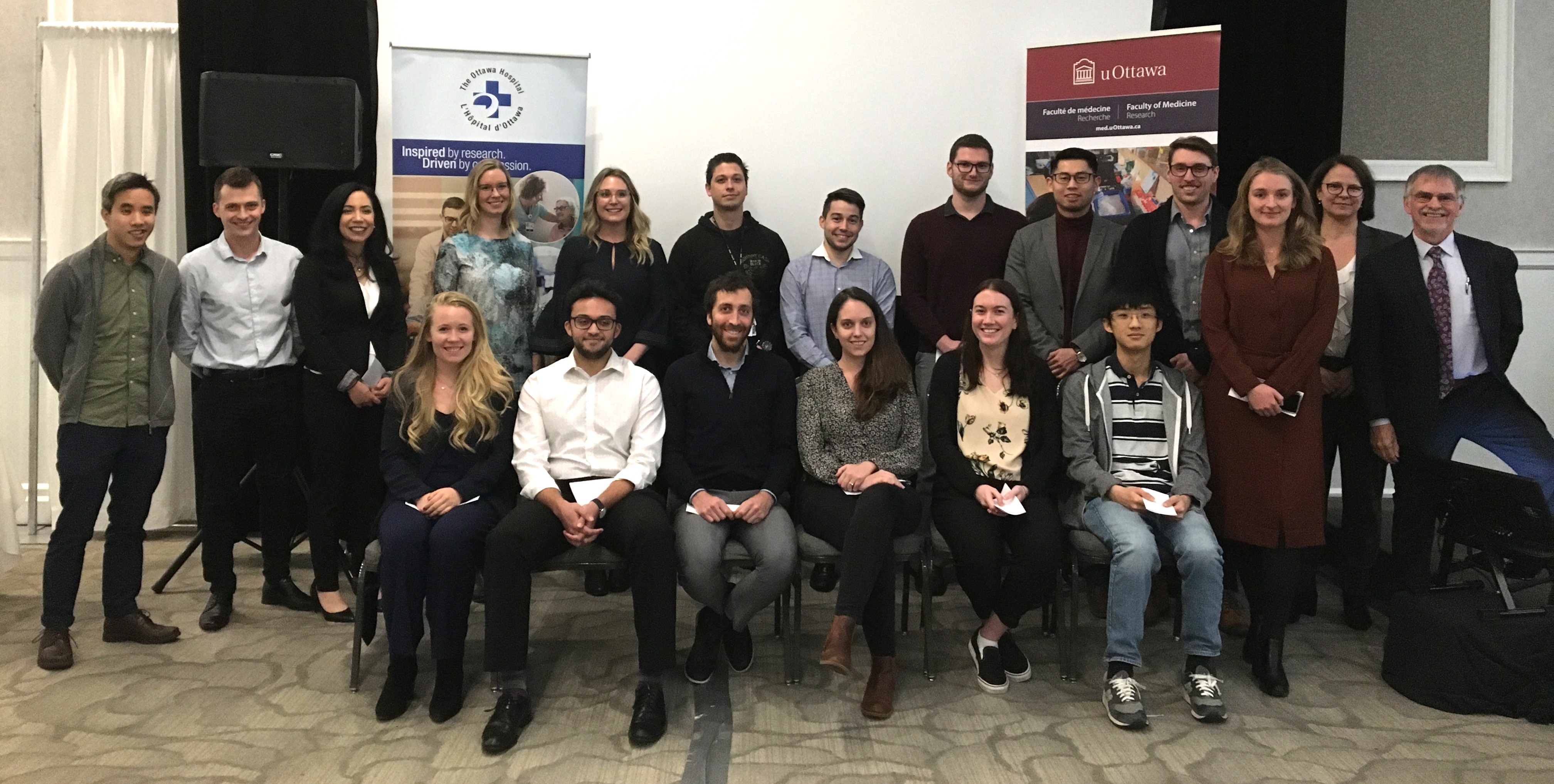 a group of people posing for a picture