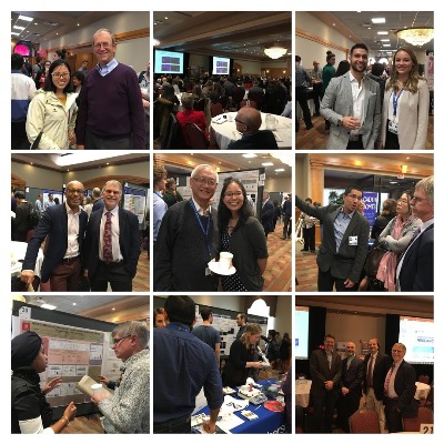 photos of people at a conference