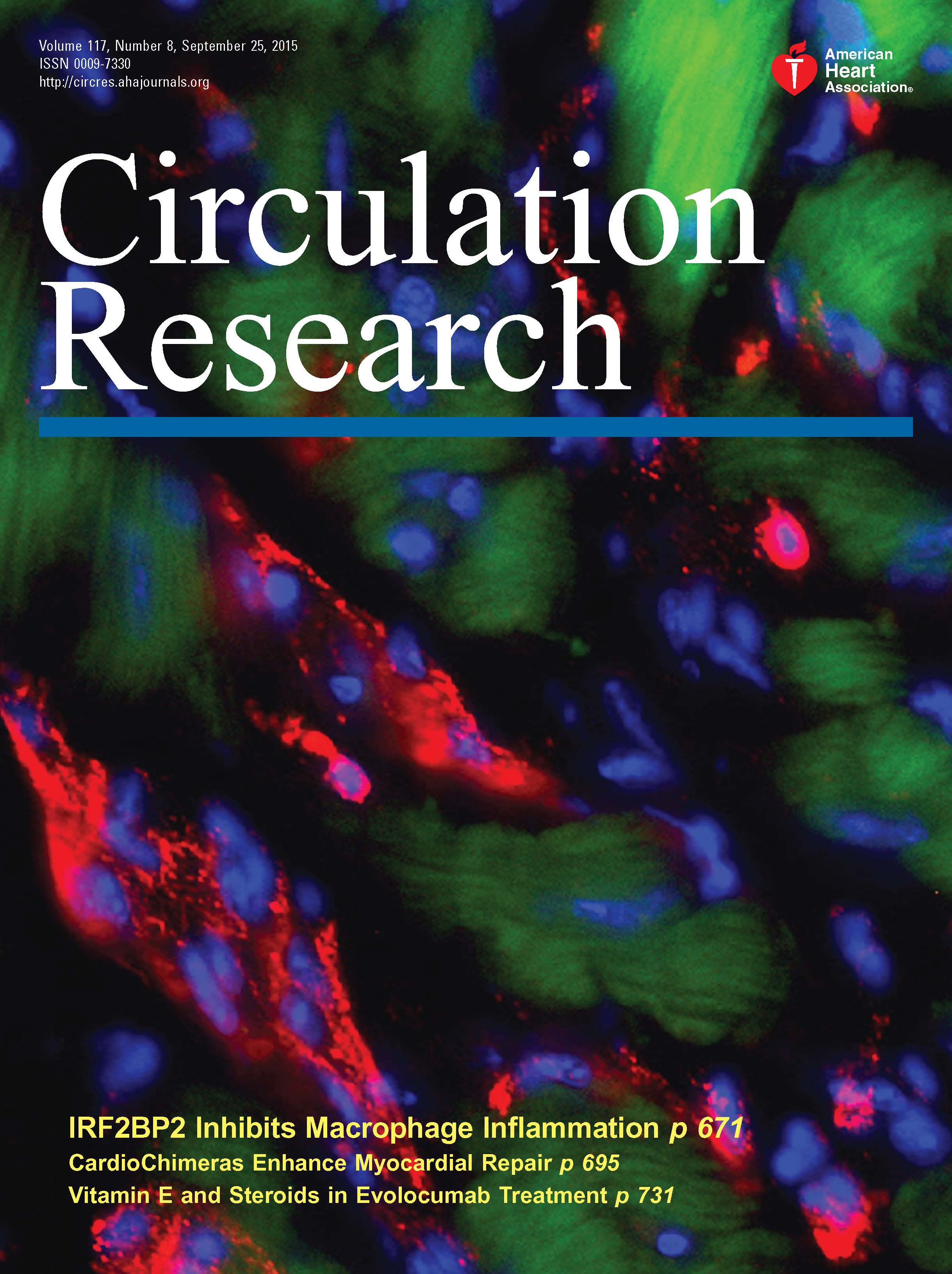 Book cover of Circulation Research